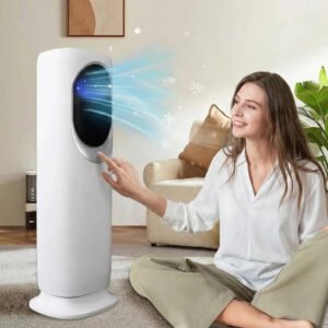 Portable Air Cooler Fan with Humidifier and Remote Control