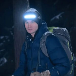 Rechargeable Motion Sensor Head Torch with Adjustable Beam and High Lumen Output