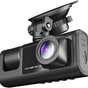 Dual Lens Dash Camera Front and Rear with 2 Inch Screen and Parking Monitor