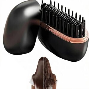 Compact Cordless Heated Straightening Comb, USB Rechargeable