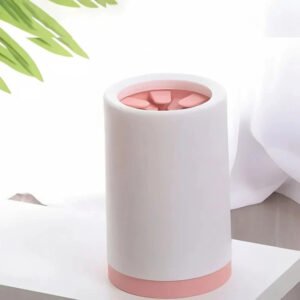Portable Pet Paw Washing Cup with Soft Silicone Cleaning Bristles for Mud and Dirt Removal
