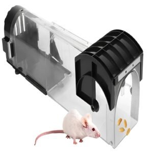Reusable Mouse Catch Trap with Self Locking Door