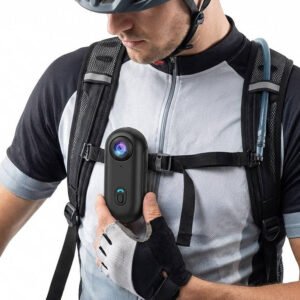 Magnetic 4K Action Camera for Cycling with 120 Degeree Wide Lens