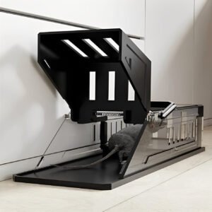 Reusable Automatic Mouse Catch Trap with Transparent Housing