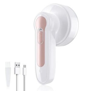 Electric Lint Remover with Rechargeable Battery for Garments and Upholstery