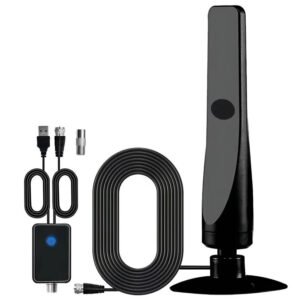 Amplified Indoor Digital TV Antenna for Local Channel Reception