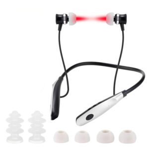 Rechargeable 650nm Red Light Device with Dual Ear and Nasal Probes