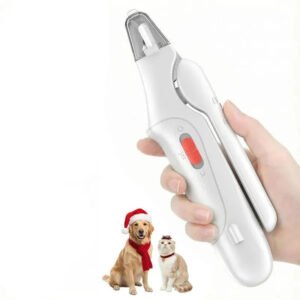 Rechargeable Dog and Cat Nail Grinder with Low Noise Operation