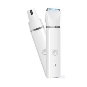 Cordless Pet Grooming Set with Clipper and Nail Grinder