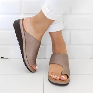 Slip On Sandals with Cushioned EVA Footbed