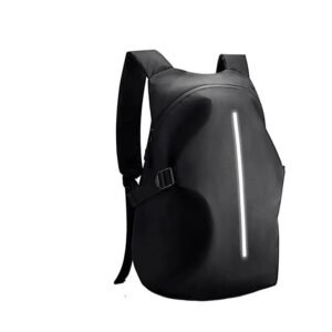 Motorcycle Helmet Backpack 40L with Laptop Pocket and Reflective Strips