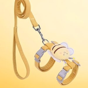 Cat Harness and Collar with Adjustable Straps