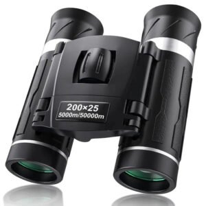 Compact Waterproof Binoculars 25mm with FMC Lens for Travel