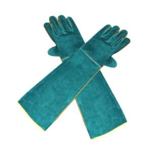 Protective Gloves with Bite Resistant Material for Animal Handling
