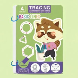 Reusable Early Learning Handwriting Practice Book for Toddlers